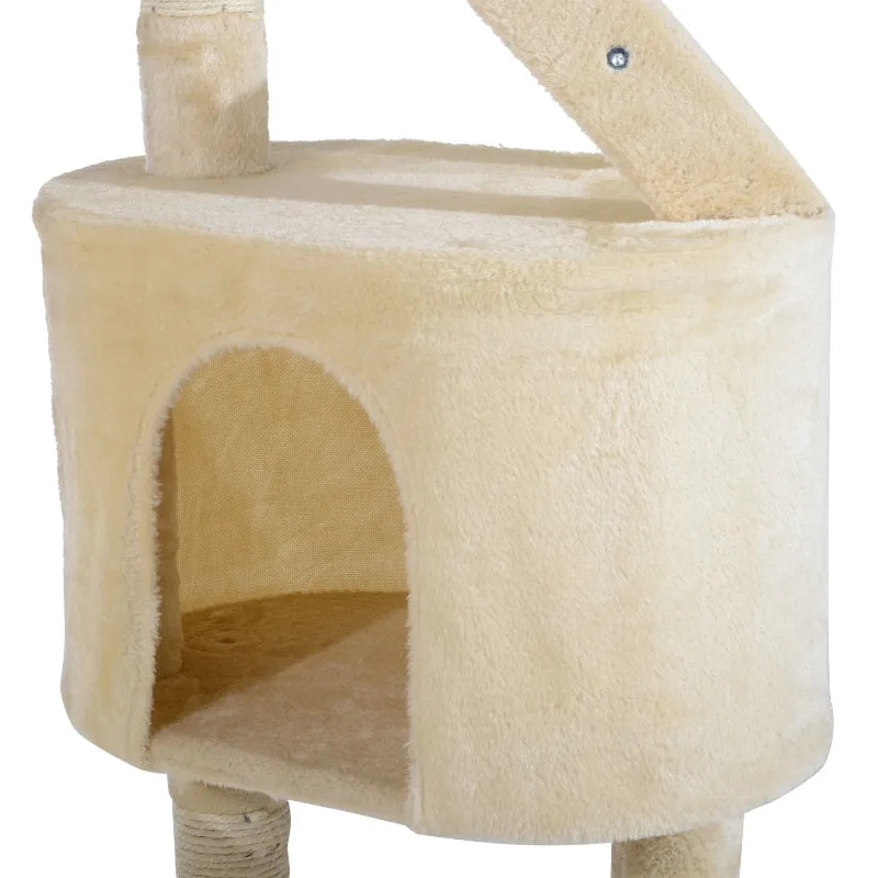 49" Cat Tree Tower - Beige