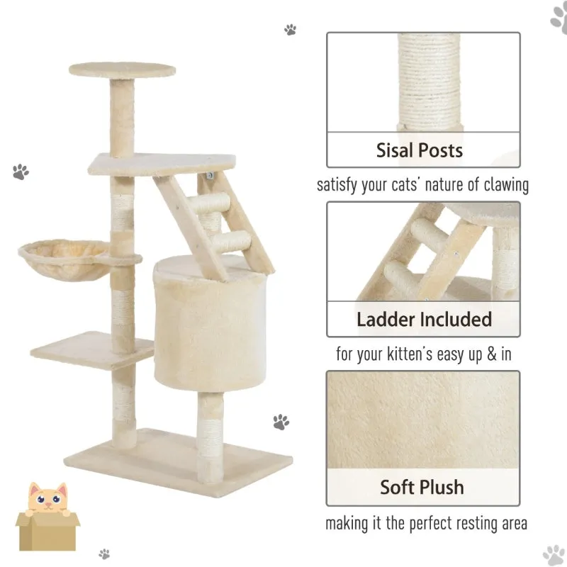 49" Cat Tree Tower - Beige