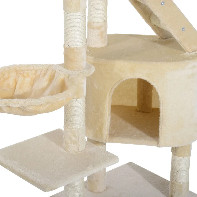 49" Cat Tree Tower - Beige