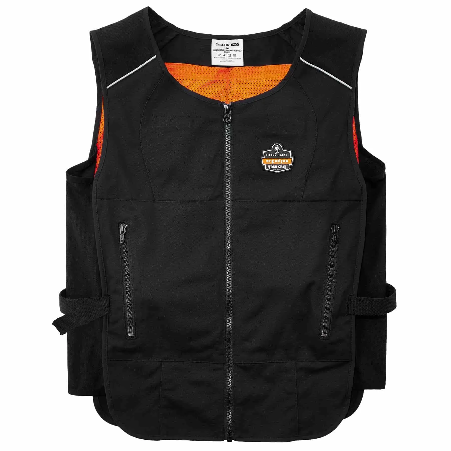 Ergodyne 12133 6260 S/M Black Lightweight Phase Change Cooling Vest   Packs