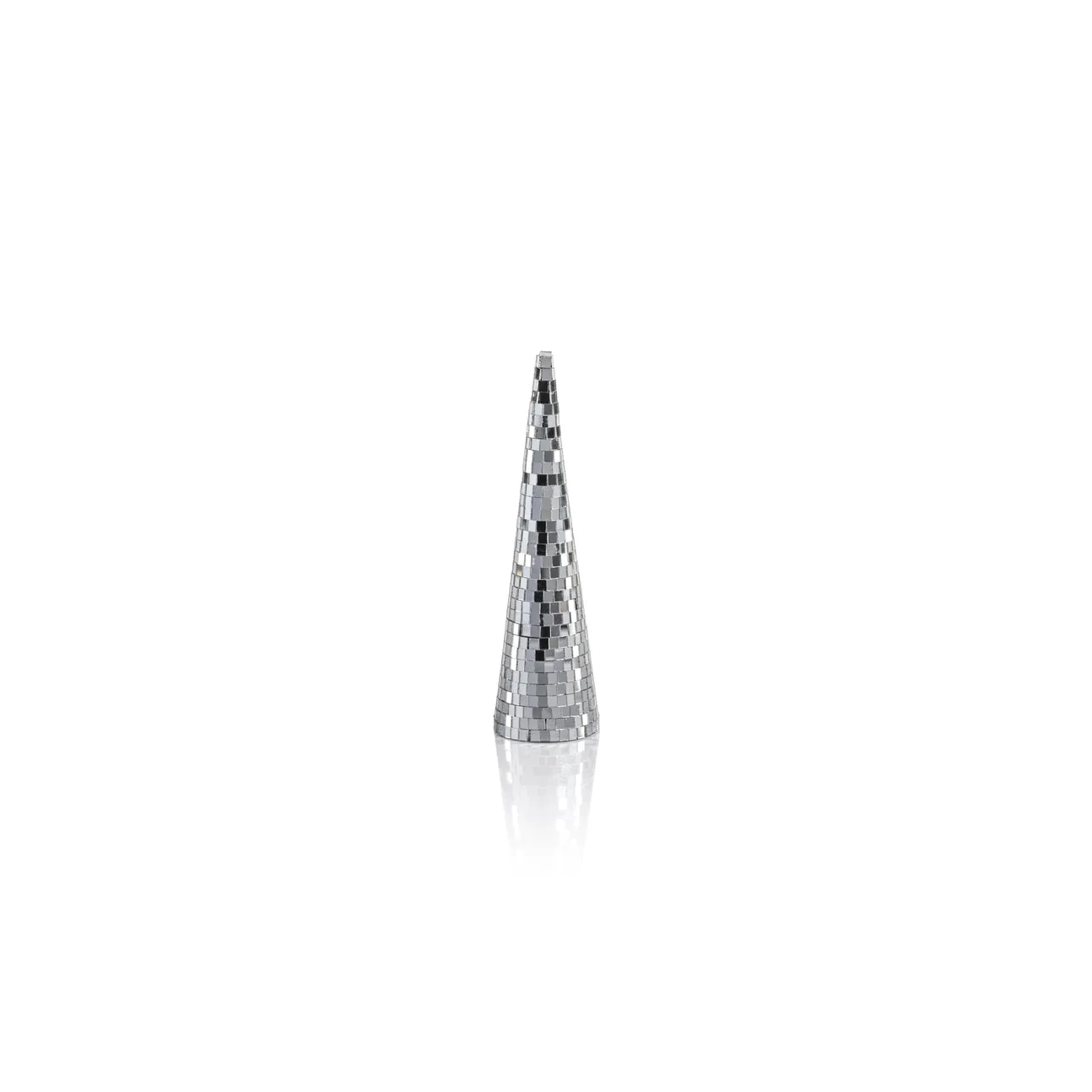 Luminous Festive Prism Tree - Silver