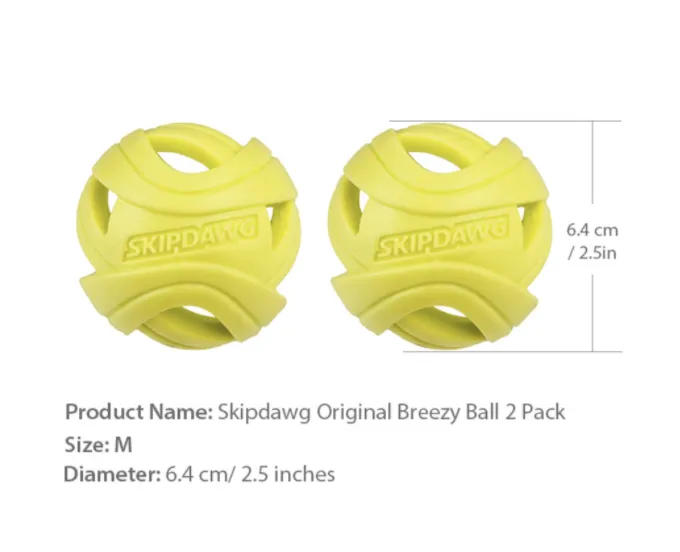 Skipdawg Series: Breezy Ball, Agility Ball, Tennis Ball