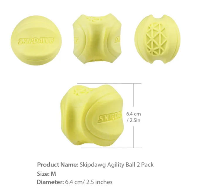 Skipdawg Series: Breezy Ball, Agility Ball, Tennis Ball