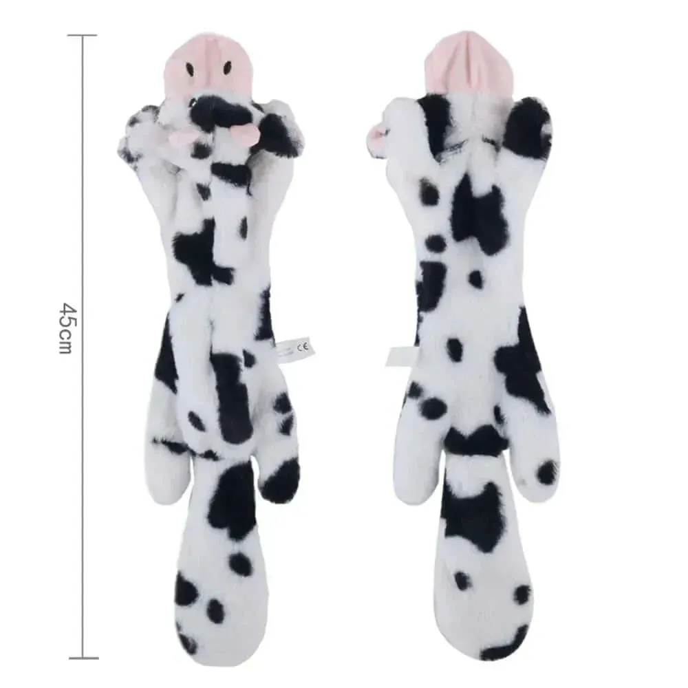 Squeakers Toy Durable Stuffingless Plush Squeaky Dog Chew