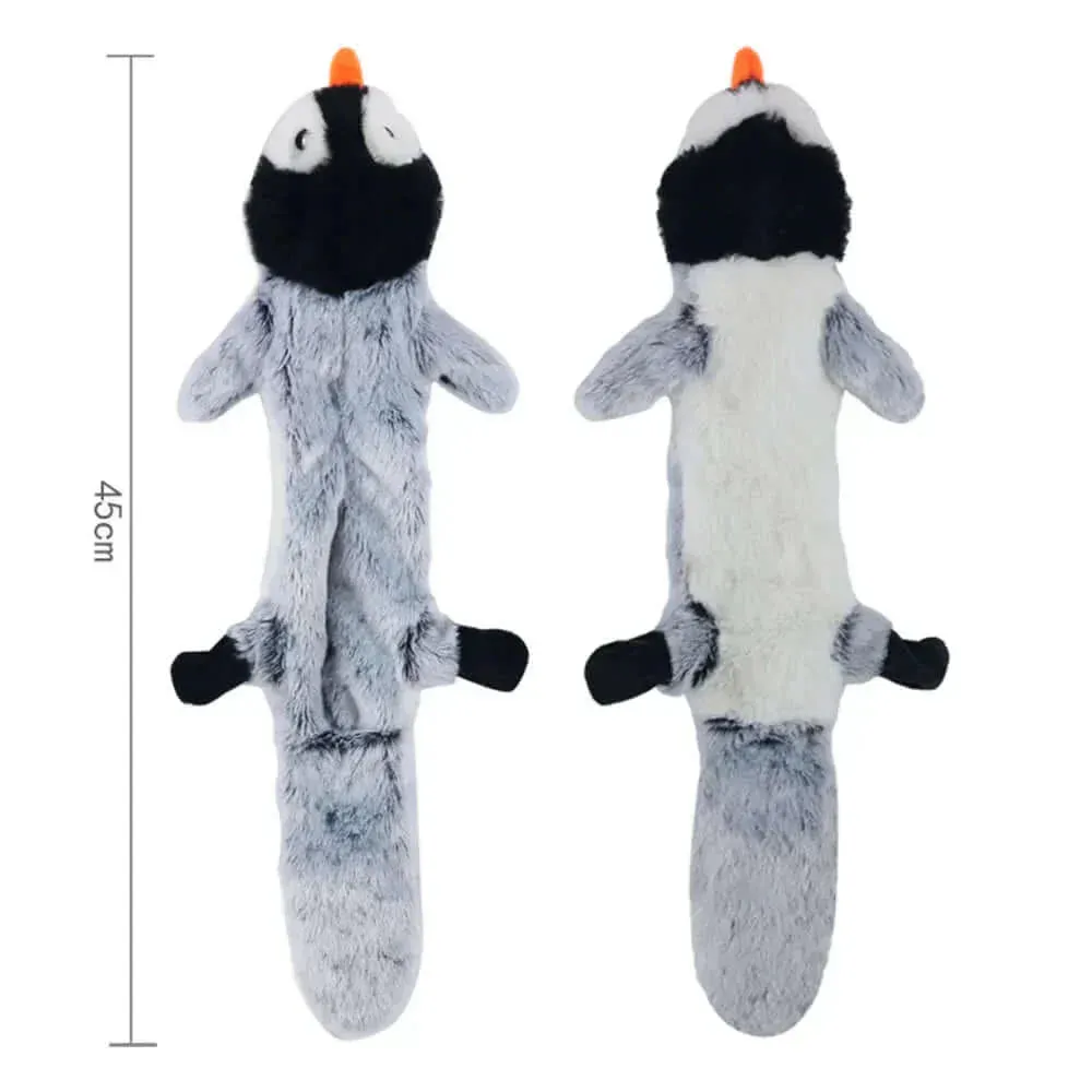 Squeakers Toy Durable Stuffingless Plush Squeaky Dog Chew