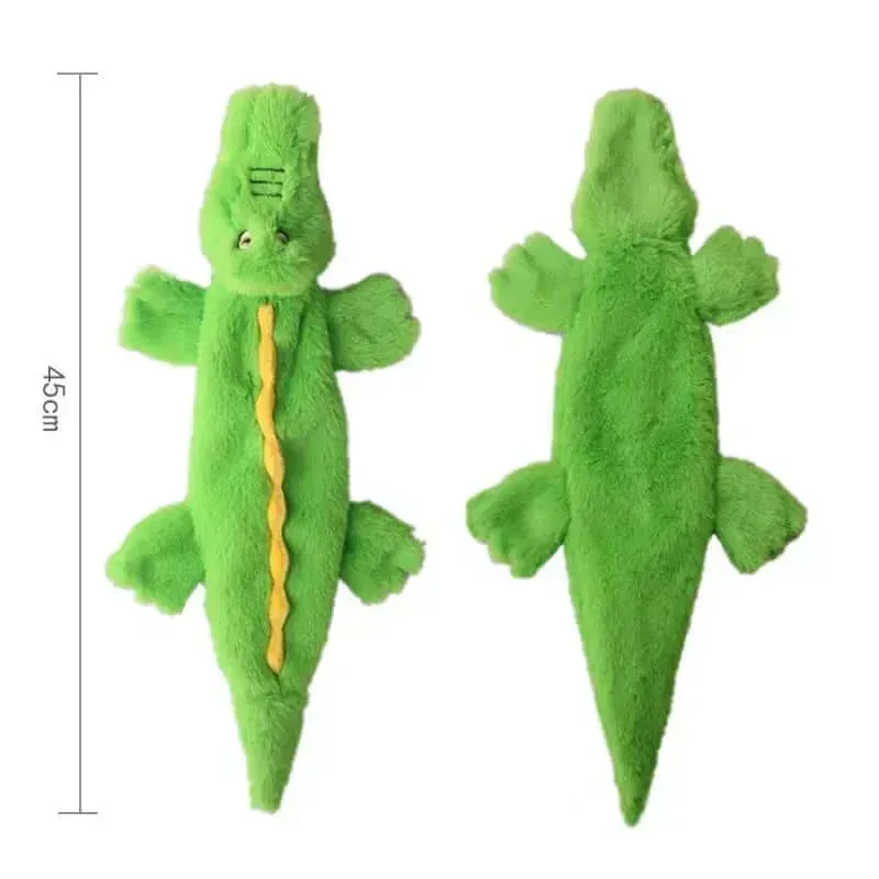 Squeakers Toy Durable Stuffingless Plush Squeaky Dog Chew