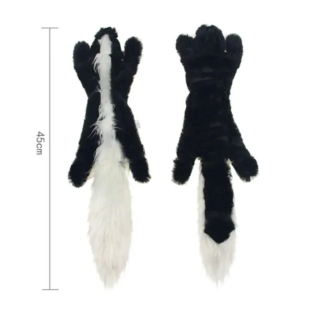 Squeakers Toy Durable Stuffingless Plush Squeaky Dog Chew