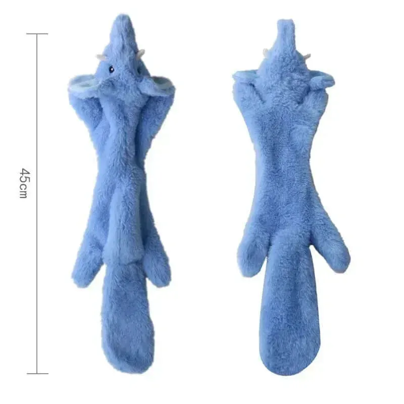 Squeakers Toy Durable Stuffingless Plush Squeaky Dog Chew