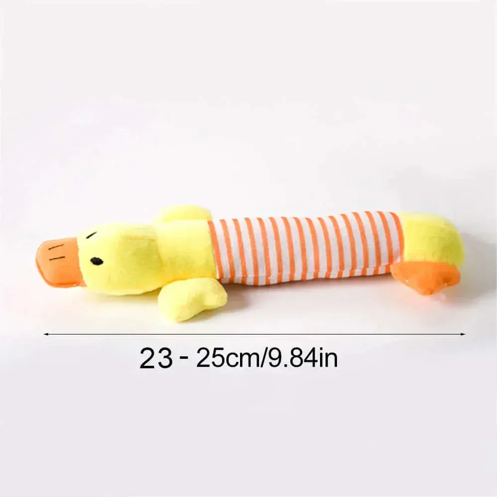 Squeakers Toy Durable Stuffingless Plush Squeaky Dog Chew