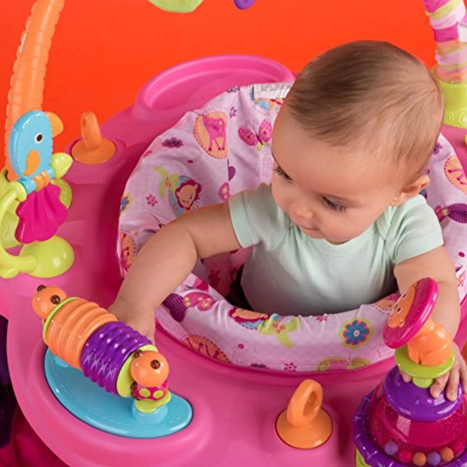 Sweet Safari Bounce-A-Round Entertainer