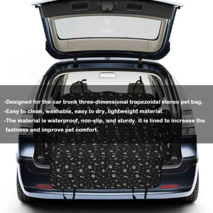 VKTECH Oxford Cloth Trunk Pet Cover - Durable Protection for Your Car's Trunk!